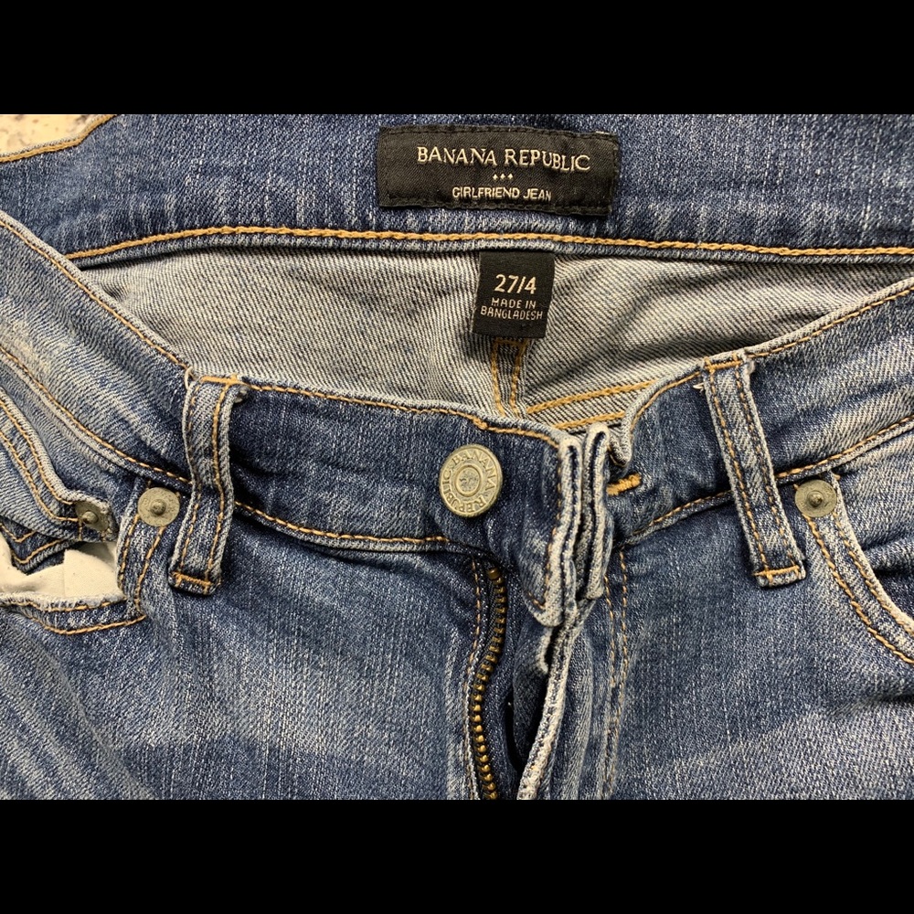 Banana Republic Girlfriend/boyfriend Jeans size 4